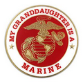 Military - U.S. Marine Corps Granddaughter Pin